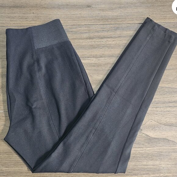Halogen Black Leggings Very Stretchy Elastic Size M-B01 - Picture 1 of 6